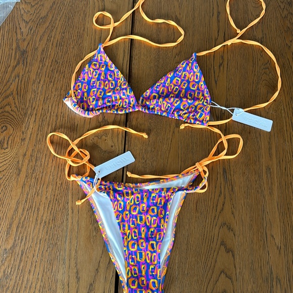 BRIGHT SWIMWEAR patterned bikini - Picture 1 of 5